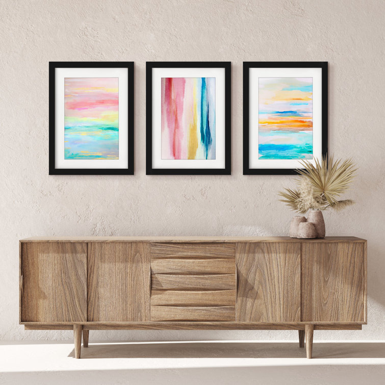 Brayden Studio® Abstract Watercolors By Hope Bainbridge 3 Piece